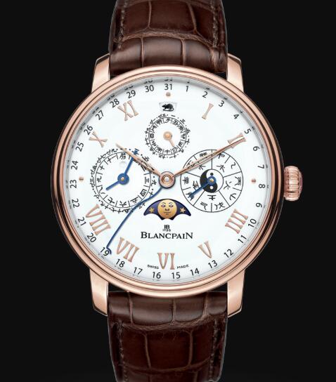 Review Blancpain Villeret Watch Review Calendrier Chinois Traditionnel Replica Watch 0888 3631 55B